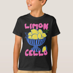 Camiseta Limoncello Itália Limões Costa Amalfi Viagem Féria
