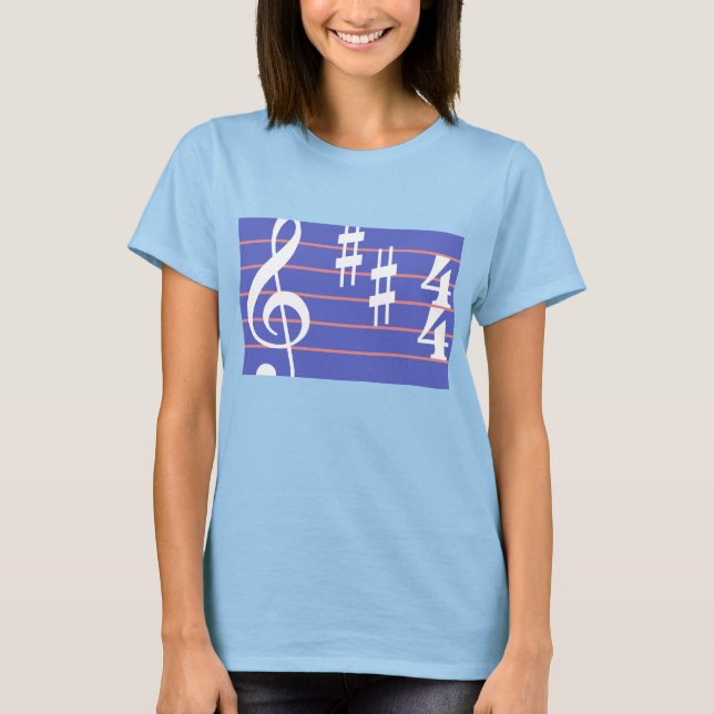Camiseta Limpa Treble T-Shirt (Frente)