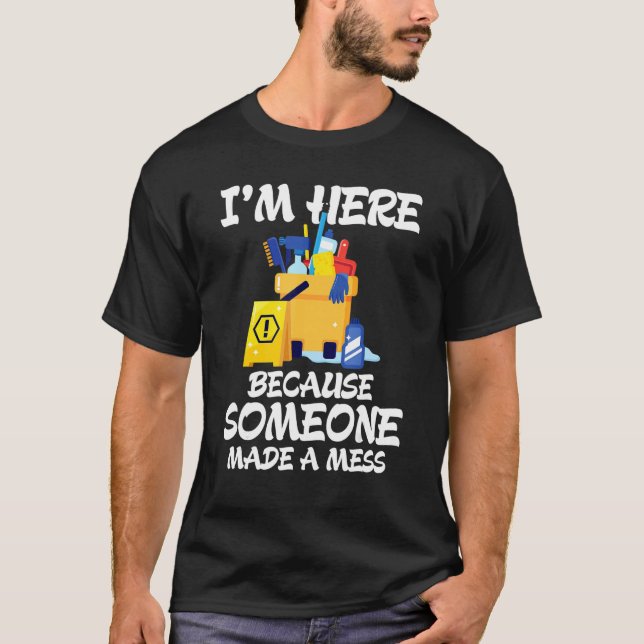 Camiseta Limpadores de Domésticos de Monitoramento (Frente)