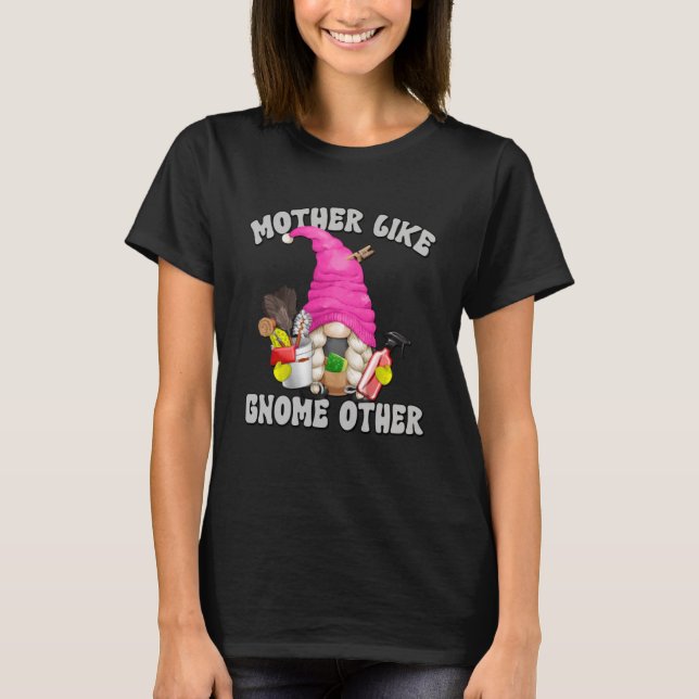 Camiseta Limpando Mamãe Dizendo Para Mulheres Dia de as mãe (Frente)