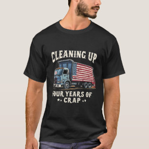 Camiseta Limpando seus 4 anos de Inibição de Lixo