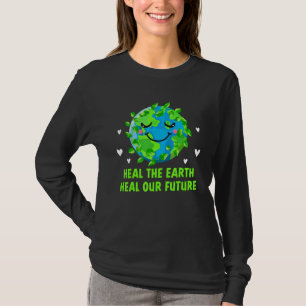 Camiseta Limpar a Praia Salvar os Recifes Ecologia Oceano E