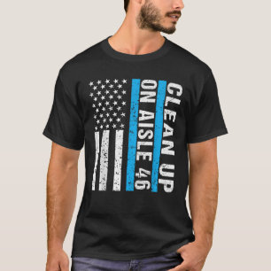Camiseta Limpar No Aisle 46 Impeach Biden 46 Men Women Ki