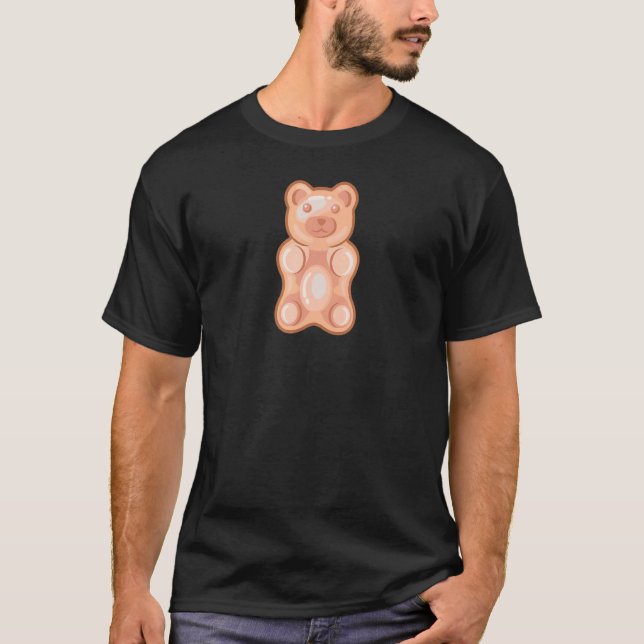 Camiseta Limpar o Urso Gummy (Frente)