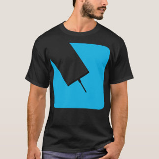Camiseta limpar para baixo