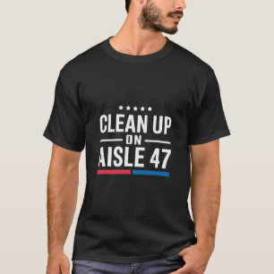 Camiseta Limpe a Ala 47 Impeça 47 Anti Trump Preside