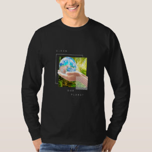 Camiseta Limpe a nossa edição de floresta planetária