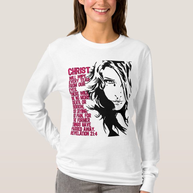 Camiseta Limpe afastado cada rasgo (Frente)