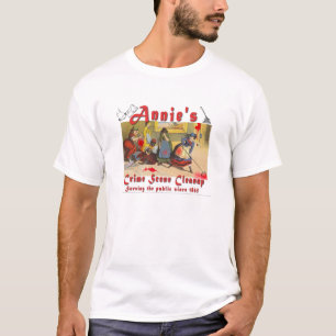 Camiseta Limpeza da cena do crime de Annie