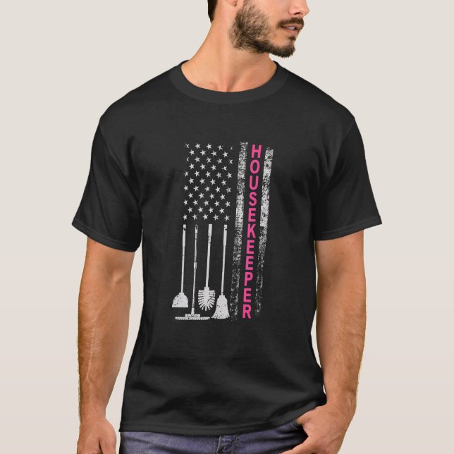 Camiseta Limpeza De Bandeira Do Agregado (Frente)