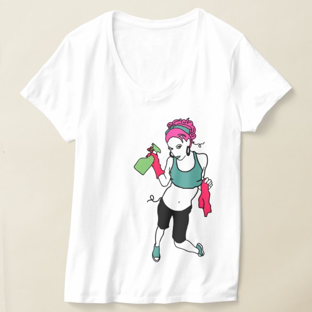 Camiseta limpeza de cadeia (Postura )