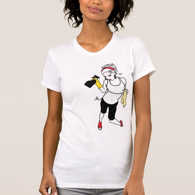 Camiseta limpeza de cadeia (Frente)