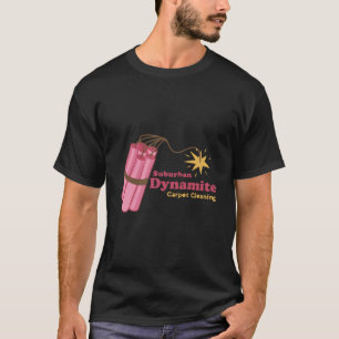 Camiseta Limpeza De Carpetes Dinâmicos Suburbanos