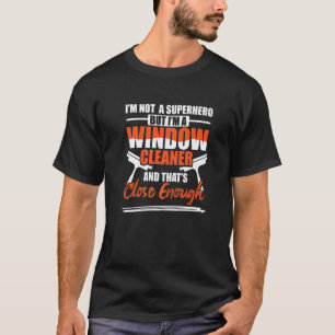 Camiseta Limpeza de Herói de Janela 1