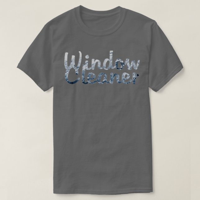 Camiseta Limpeza de Janela (Frente do Design)