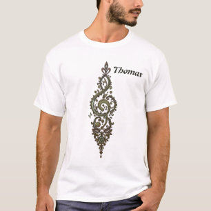 Camiseta Limpeza de ornamentado