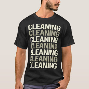 Camiseta Limpeza de Texto Branco