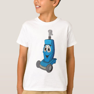 Camiseta Limpeza de vácuo azul