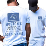 Camiseta Limpeza do logotipo de limpeza profissional Limpez<br><div class="desc">Mostre seu compromisso com a excelência com nosso T-Shirt Limpador de Janelas de Limpeza Profissional de Logotipo Lavando Janelas, uma obrigação para qualquer negócio de limpeza de janelas. Esta camisa é mais do que um uniforme; é uma declaração da sua dedicação ao profissionalismo e serviço de qualidade. Apresentando um design...</div>
