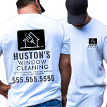 Camiseta Limpeza do logotipo de limpeza profissional Limpez<br><div class="desc">Aumente o profissionalismo de sua empresa de limpeza com nossa T-Shirt Limpadora de Janela Limpadora de Logotipo de Limpeza Profissional, projetada sob medida. Essa camisa de alta qualidade é feita para atender às demandas da indústria de limpeza, combinando durabilidade com uma design moderna e elegante. A camisa apresenta um logotipo...</div>