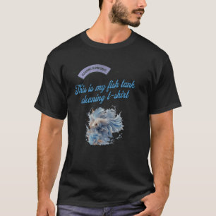 Camiseta Limpeza Do Tanque De Peixe