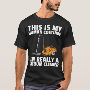 Camiseta Limpeza Do Vácuo Para Uso Doméstico Para Mulheres