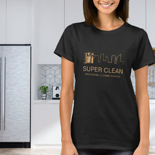 Camiseta Limpeza Profissional de Casa Residencial Comercial
