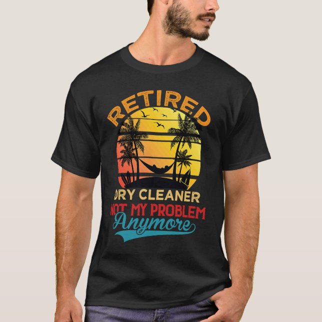 Camiseta Limpeza Seca Retrorizada Não Tenho Mais Meu Proble (Frente)