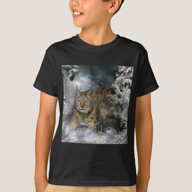Camiseta Lince do inverno (Frente)