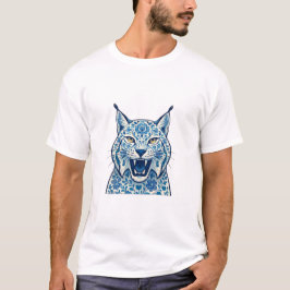 Camiseta Lince floral
