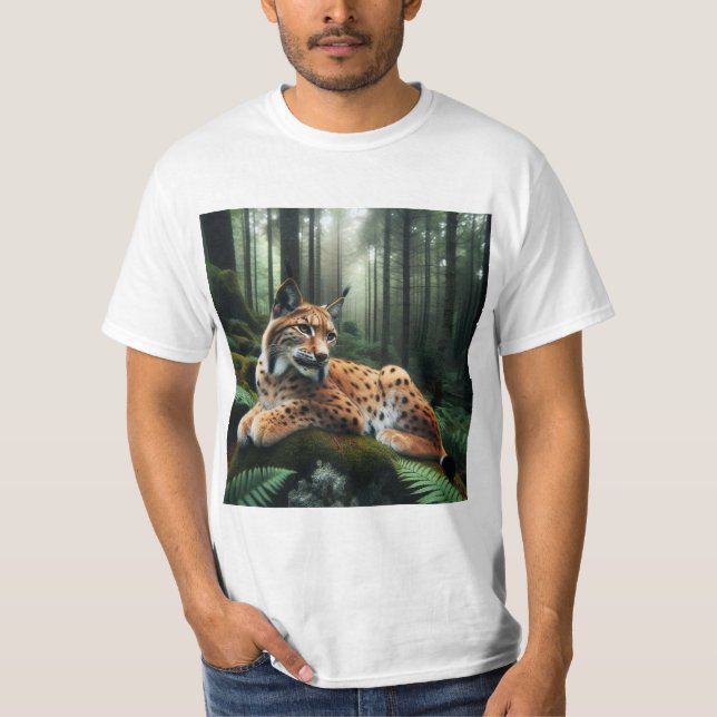 Camiseta Lince Ibérico: El Símbolo de la Conservación (Frente)