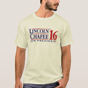 Camiseta Lincoln Chafee para o presidente