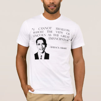 Camiseta Lincoln como o grande emancipator