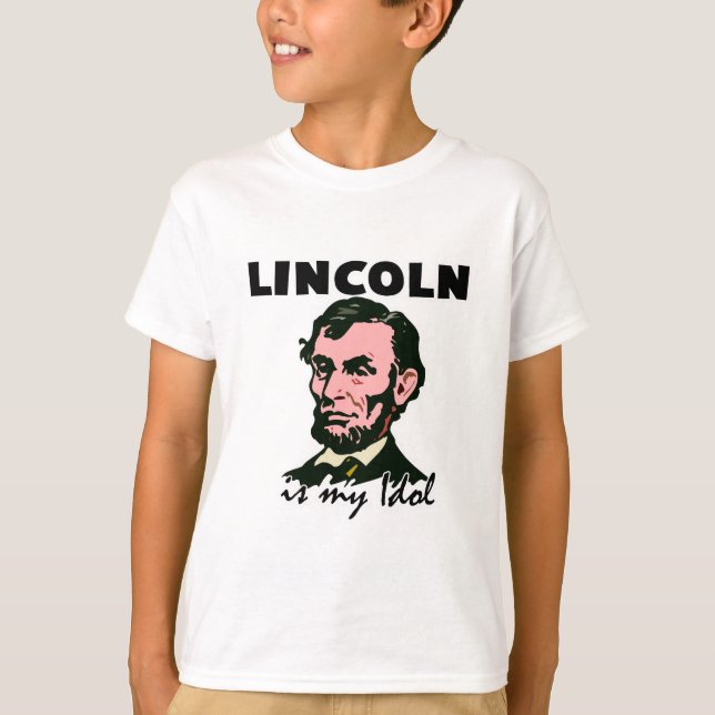 Camiseta Lincoln é meu Ídolo (Frente)