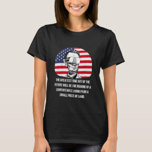 Camiseta Lincoln Futurística VR Citação Fictícia 2