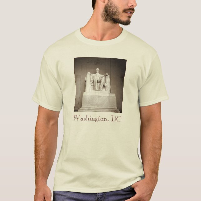 Camiseta Lincoln Memorial Adult T-shirt (Frente)