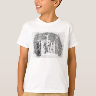Camiseta Lincoln Memorial watercolor