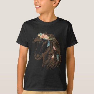 Camiseta Linda Arte Desenhada Para Amantes de os animais