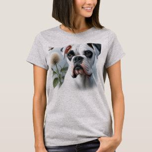 Camiseta Linda Cachorro Branco em destaque na Nature