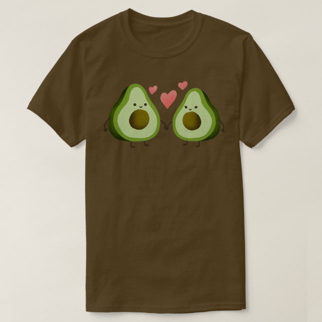 Camiseta Linda Casal Avocado Classic TSirt (Frente do Design)