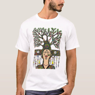 Camiseta Linda Coloração Mãe De Árvores