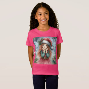 Camiseta Linda Fada Feliz Natal