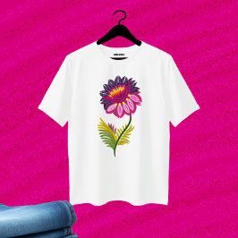 Camiseta Linda flor