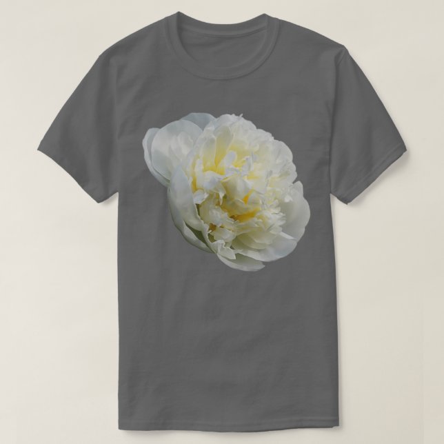 Camiseta Linda Flor Branca (Frente do Design)