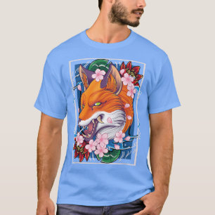 Camiseta Linda Fo Cherry Blossom Japonês