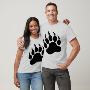 Camiseta Linda Garra de Urso Gay Grande e no Comando