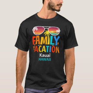 Camiseta Linda Ilha Kauai Matando Conjuntos Família Vac