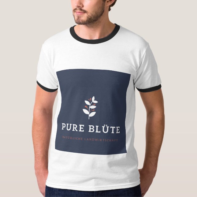 Camiseta Linda imagem Blute pura (Frente)