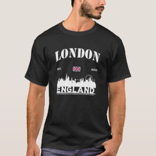 Camiseta Linda Londres Inglaterra Cidade Inglês Viagem Bri