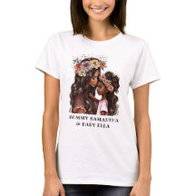 Linda mãe negra e filha (2)